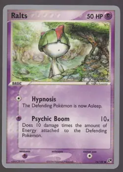 Ralts 74/100 World Championship 2004 Pokemon Trading Card TCG - Image 1