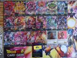 FULL SET DRAGON BALL SUPER CARD GAME FUSION WORLD DECK GIBLET EN BANDAI 2025 - Image 1