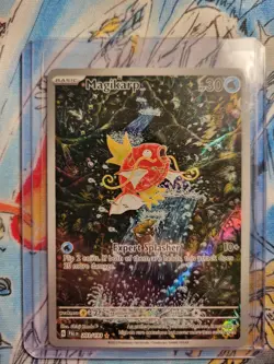 Pokemon TCG Magikarp Scarlet & Violet Paldea Evolved Holo Card 203/193 - Image 1