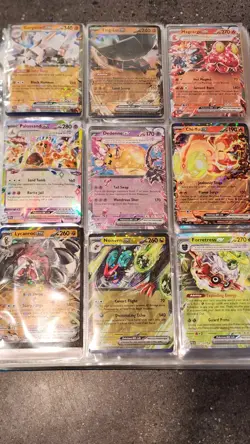Pokemon Common Uncommon Holo ex FA Card Bulk LOT Scarlet and Violet TCG Series - Image 2