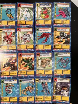 Digimon Bo Series 1+2 Near Complete Set(s) Card Game Lot(7) - 71/108 Cards 1999 - Image 3