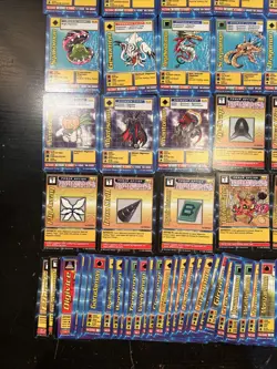 Digimon Bo Series 1+2 Near Complete Set(s) Card Game Lot(7) - 71/108 Cards 1999 - Image 4