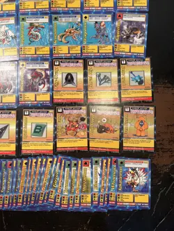 Digimon Bo Series 1+2 Near Complete Set(s) Card Game Lot(7) - 71/108 Cards 1999 - Image 5