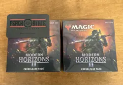 2X MAGIC THE GATHERING: MODERN HORIZONS II Boxes PRERELEASE Pack SEALED BOX NEW - Image 1