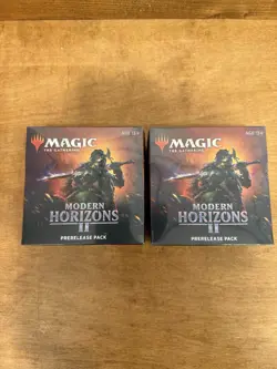 2X MAGIC THE GATHERING: MODERN HORIZONS II Boxes PRERELEASE Pack SEALED BOX NEW - Image 2
