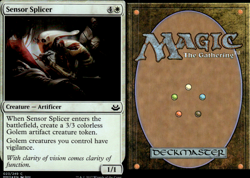 Magic the Gathering -MTG-Sensor Splicer Foil - Image 1