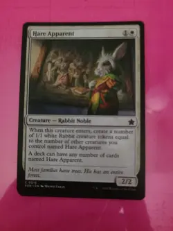 MTG FDN #15 Hare Apparent Foundations Regular - Image 1