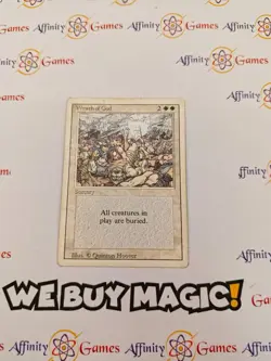 MTG | Wrath of God | Revised | Regular | Heavily Played | English - Image 1