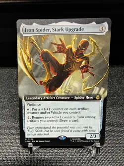 Iron Spider, Stark Upgrade Normal R Marvel's Spider-Man 166 NM - Image 1