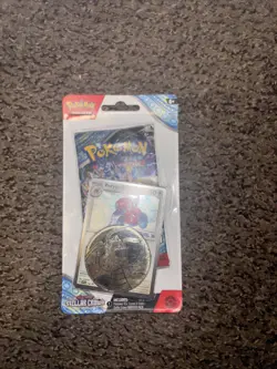 Pokemon TCG Stellar Crown Porygon2 Promo Checklane Booster Blister Pack New - Image 1