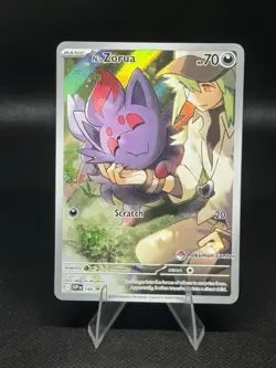 Pokemon TCG N’s Zorua Pokemon Center Stamped Promo - #189 - NM - Image 1