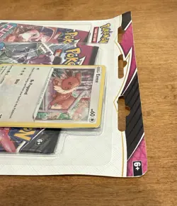 Pokemon Sword Shield Fusion Strike 3 Pack Blister Booster Eevee & Espeon - Both - Image 5