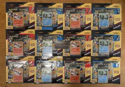 12X Pokemon Crown Zenith Pin Collection 3 Pack Blister Packs SEALED - Lot of 12 - Image 1