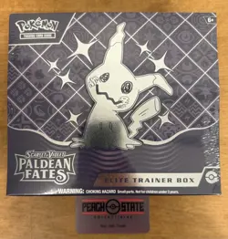POKEMON TCG: S&V Paldean Fates Elite Trainer Box FACTORY SEALED ETB - New - READ - Image 1