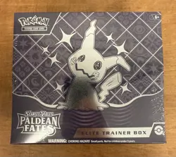 POKEMON TCG: S&V Paldean Fates Elite Trainer Box FACTORY SEALED ETB - New - READ - Image 2