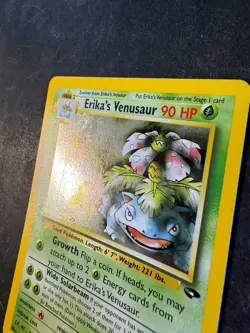 Pokemon TCG Erika's Venusaur Gym Challenge 4 Holo Unlimited Rare NM/LP - Image 2