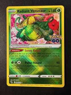 Pokemon - Radiant Venusaur 004/078 - Pokemon Go - Image 1