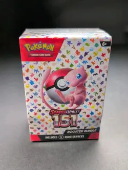 Pokemon TCG Scarlet and Violet 151 Booster Bundle New and Sealed, 6 Packs - Image 1