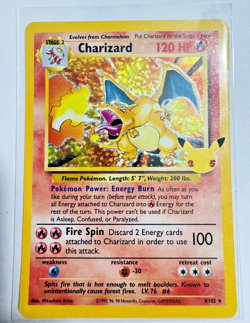 Charizard - 4/102 Celebrations 25th Classic Collection Holo Rare Pokemon NM/MINT - Image 1