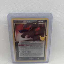 Pokemon TCG: Umbreon Gold Star 17/17 Celebrations 25th Anniversary - Image 1