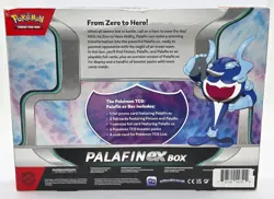 Pokemon TCG Palafin ex Box w 4 Booster Packs + 3 Promos Factory Sealed NEW - Image 2