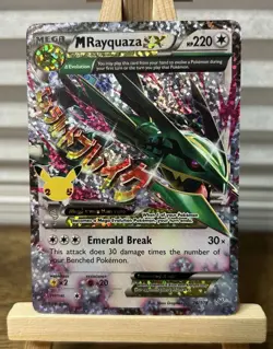 Pokemon M Rayquaza EX 76/108 Celebrations: Classic Collection Holo English NM - Image 1