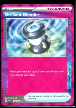 Brilliant Blender 164/191 SV08 Surging Sparks ACE SPEC Rare Pokemon TCG NM - Image 1