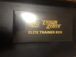 Pokemon TCG Crown Zenith Elite Trainer Box Factory Sealed 10 Booster Packs 820650851476 - Image 3
