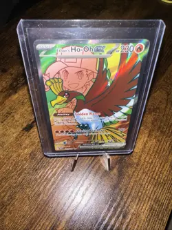 Pokemon TCG Ethan’s Ho-Oh Ex Full Art Scarlet & Violet Destined Rivals 209/182 - Image 1