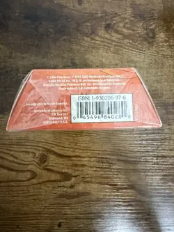 Pokemon Ex Fire Red 2004 Deck Factory Sealed Mint Condition - Image 2