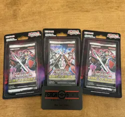 3X Yu-Gi-Oh Kings Court Blister Pack English Booster Edition 1st Ed - 3 Packs - Image 1