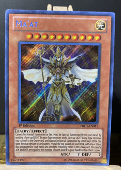 Ma'at PRC1-EN017 2012 Premium Collection Tin - 1st Edition - SECRET RARE - Image 1