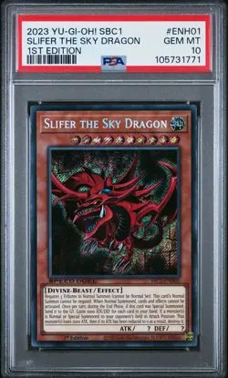 2023 1ST EDITION #ENH01 SLIFER THE SKY DRAGON PSA 10 - Image 1