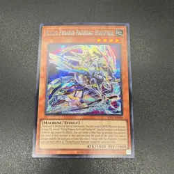 YuGiOh Flying Pegasus Railroad Stampede SLF1-AE009 Secret Asian English A - Image 1