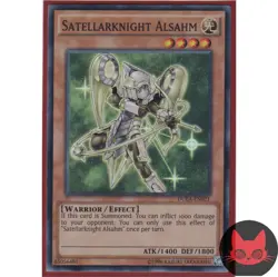 Yugioh Satellarknight Alsahm DUEA-EN021 Super Rare NM - Image 1
