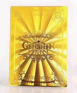 Anime Waifu Cards TCG | Yae Miko - Genshin Impact | SSR [ METAL CARD ] Hentai - Image 3