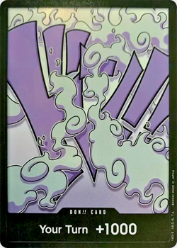 One Piece TCG DON!! Card Tin Pack Set Vol. 1 Monkey.D.Luffy One Piece Promotion - Image 1