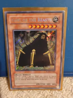 KING OF THE BEASTS SECRET RARE RGBT-EN086 Yu-Gi-Oh card - Image 1