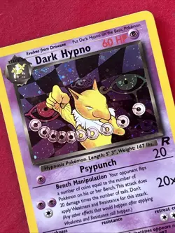 Dark Hypno 9/82 Holo Shiny Card Excellent Condition Pokemon (T76) - Image 4