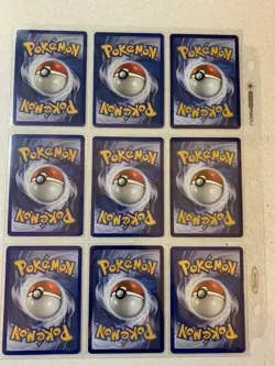 Yuka Morii Art Card Lot of 9 (Clay Pokemon Cards) NM - Image 2