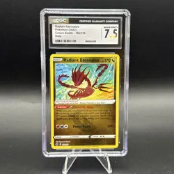 Pokemon Radiant Eternatus CGC 7.5 Holo Crown Zenith Card - Image 1