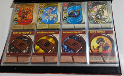 Bakugan Battle Brawlers cards lot (75) Cards and Binder Metal And Base - Image 2