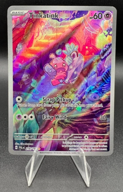 Tinkatink 216/193 Paldea Evolved Full Art Ultra Rare Holo Pokemon Card NM - Image 3