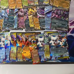 Pokemon TCG 40 EX + Mega card lot Multiple Sets Destined Mega Surging 151 + - Image 4