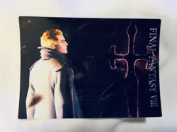 Final Fantasy VIII 8 Triple Triad Foil Perfect Visual Card 18 Bandai 1999 Seifer - Image 1