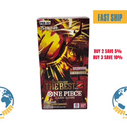 ONE PIECE Card Game Premium Booster PRB-02 The Best Vol.2 Box Japanese BANDAI - Image 1