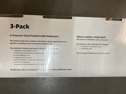 Pokemon 3 Pack Collectors Chest with 2 Pokeballs and 3 Promo Cards Assorted NEW 820650101373 - Image 4
