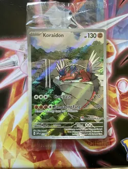 Pokemon Card Koraidon - 014 (Pokemon Center Exclusive) - SV: Scarlet & Violet Pr - Image 1