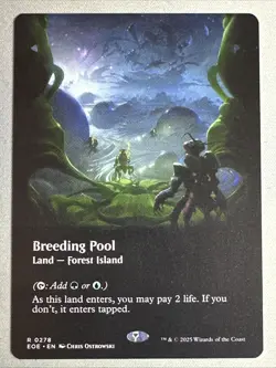 MTG / Breeding Pool / EOE / #278 / Regular (Borderless) / Rare / NM - Image 1