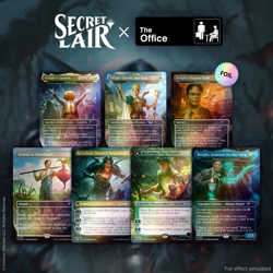 🔥 MTG Secret Lair Rainbow Foil The Office - Dwight's Destiny (PREORDER) - Image 1